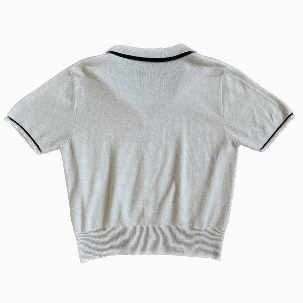 Knit Collared Shirt - Picture 2 of 4